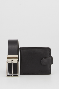 PC RFID Wallet & Belt Gift Set