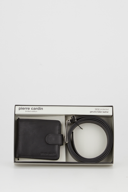 PC RFID Wallet & Belt Gift Set