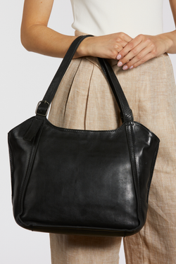 Maya Buckle Tote Bag