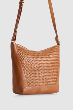 Elise Weave Bucket Bag
