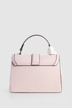 Scarf Top Handle Bag