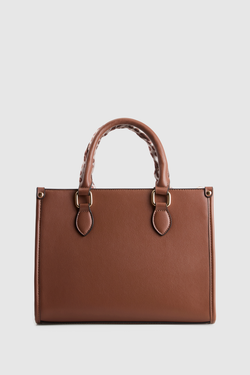 Small Tote Bag With Scarf