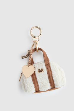 Sherpa Bowler Bag Charm
