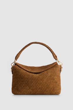 Clara Weave Small Shoulder Bag