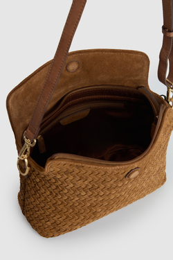 Clara Weave Small Shoulder Bag