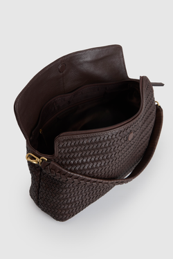 Clara Weave Large Shoulder Bag
