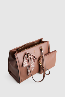 Scarf Work Tote Bag