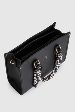 Small Tote Bag With Scarf