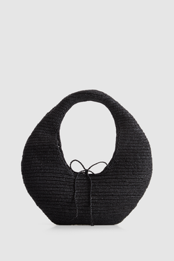 Clara Small Raffia Shoulder Bag