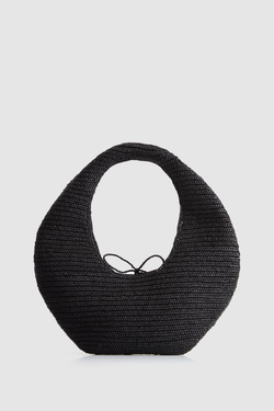 Clara Small Raffia Shoulder Bag