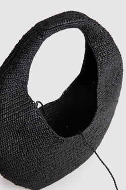 Clara Small Raffia Shoulder Bag