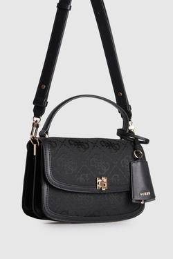 Audrey Logo Flapover Crossobdy Bag