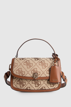 Audrey Logo Flapover Crossobdy Bag