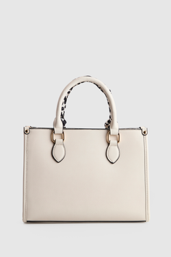 Small Tote Bag With Scarf