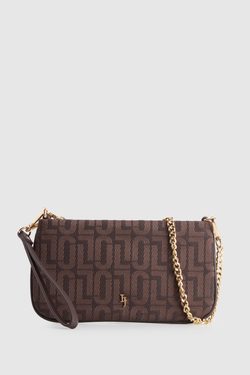 Jacquard Shoulder Pouch Bag