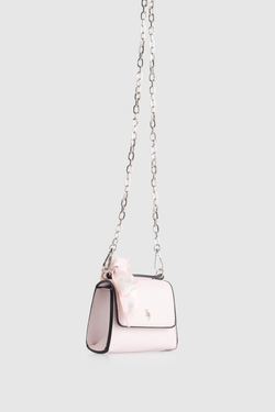 Micro Scarf Top Handle Bag