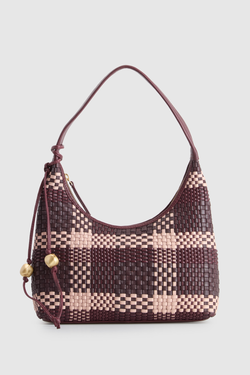 Nina Weave Small Shoulder Bag