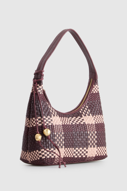 Nina Weave Small Shoulder Bag