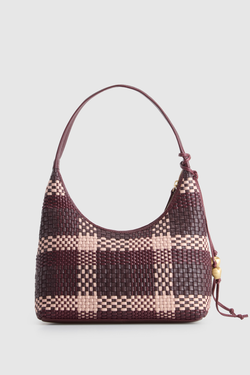 Nina Weave Small Shoulder Bag