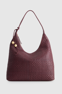 Nina Weave Large Shoulder Bag