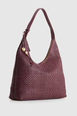 Nina Weave Large Shoulder Bag