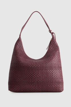 Nina Weave Large Shoulder Bag