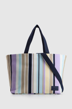 Stori Knit Stripe Tote Bag