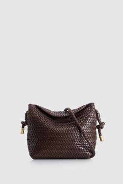 Allegra Weave Mini Crossbody Bag