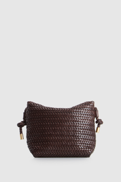 Allegra Weave Mini Crossbody Bag