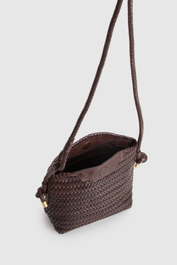 Allegra Weave Mini Crossbody Bag