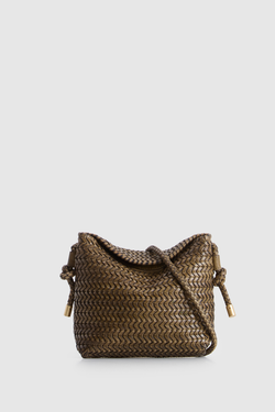 Allegra Weave Mini Crossbody Bag