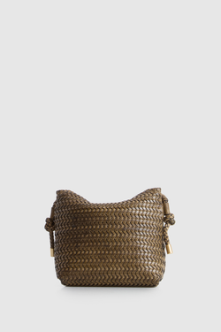 Allegra Weave Mini Crossbody Bag