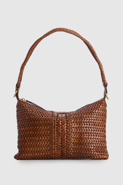 Allegra Weave Medium Shoulder Bag