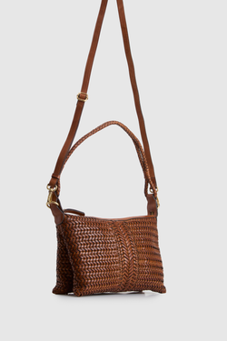 Allegra Weave Medium Shoulder Bag