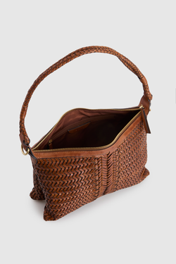 Allegra Weave Medium Shoulder Bag