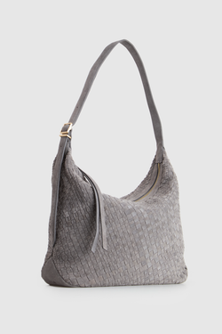 Kaia Weave Medium Shoulder Bag