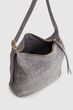 Kaia Weave Medium Shoulder Bag