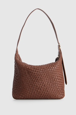Kaia Weave Medium Shoulder Bag