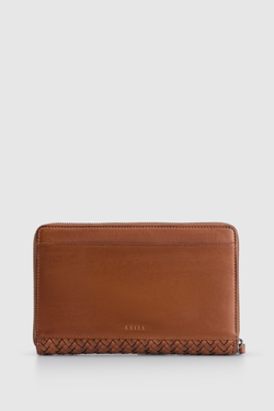 RFID Lina Weave Travel Wallet