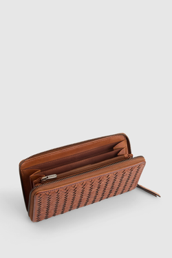 RFID Lina Weave Large Wallet