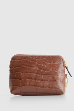 Dahlia Croc Coin Purse