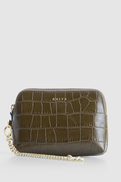 Dahlia Croc Coin Purse