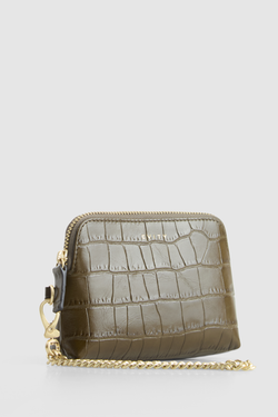 Dahlia Croc Coin Purse
