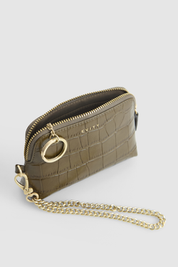 Dahlia Croc Coin Purse