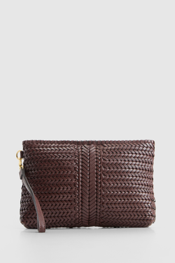 Allegra Weave Medium Pouch