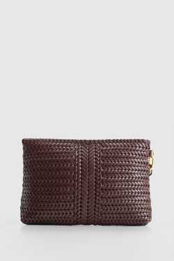 Allegra Weave Medium Pouch