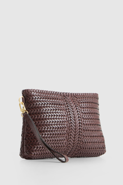 Allegra Weave Medium Pouch