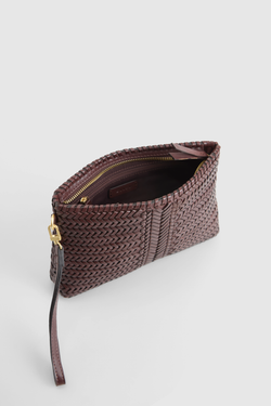 Allegra Weave Medium Pouch