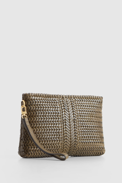 Allegra Weave Medium Pouch