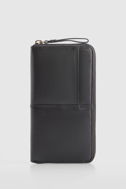 RFID Rumi Zip Large Wallet